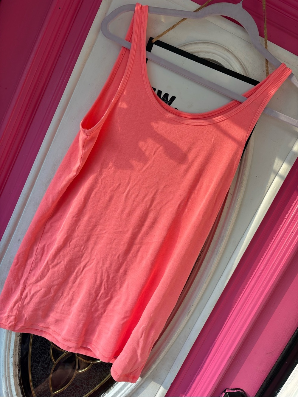 a new day Coral Scoop Neck Tank Top